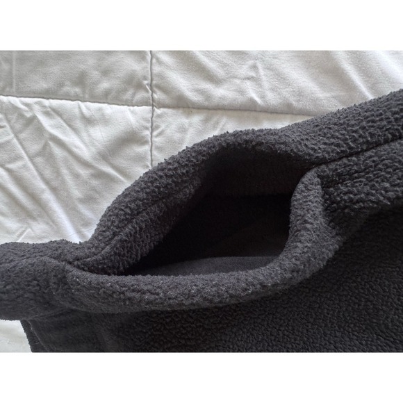 Nike Sherpa Pants 1X Black Joggers Fleece Logo Elastic Waist Soft EUC - Picture 5 of 11